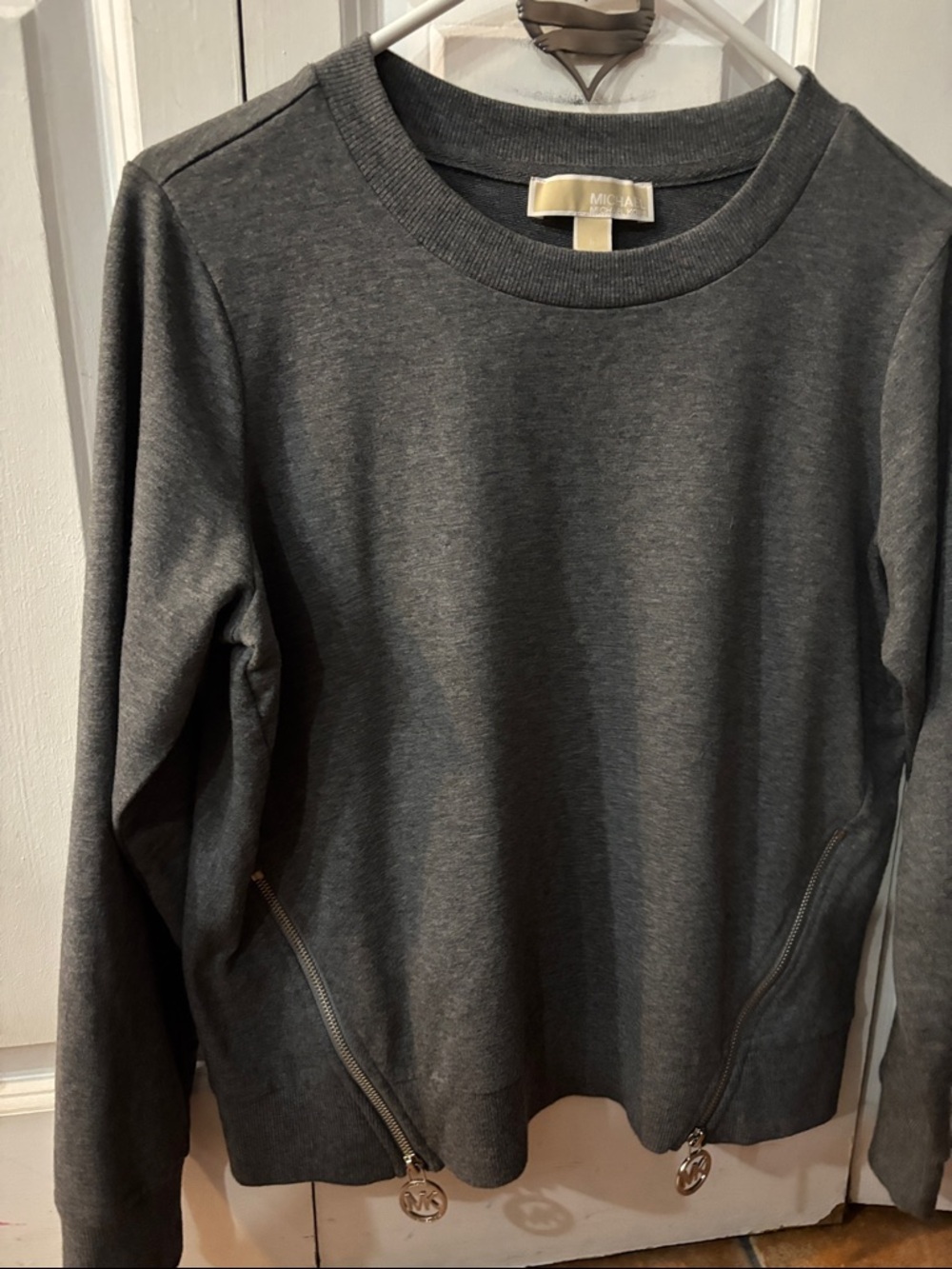 Michael Kors Dark Gray Crewneck Sweatshirt